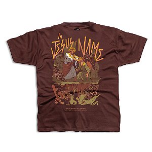 CAMISETA OVERSIZED IN JESUS NAME