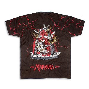 CAMISETA OVERSIZED MARANATA (MARMORIZADA)