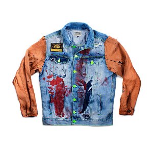 JAQUETA JEANS BICOLOR CUSTOM