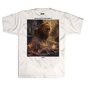 CAMISETA OVERSIZED LEÃO E CORDEIRO