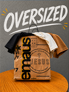 3 CAMISETAS OVERSIZED SURPRESA