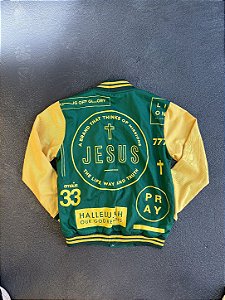 JAQUETA BOMBER HALLELUJAH (VERDE)