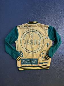 JAQUETA BOMBER HALLELUJAH (AMARELA)