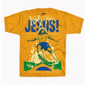 CAMISETA OVERSIZED JESUS KING OF KINGS