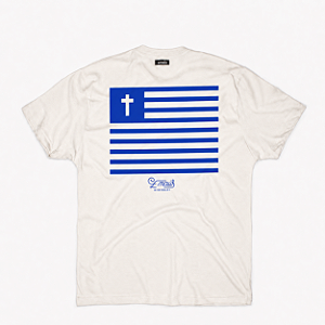 CAMISETA STREET EMAUS FLAG (OFF WHITE)