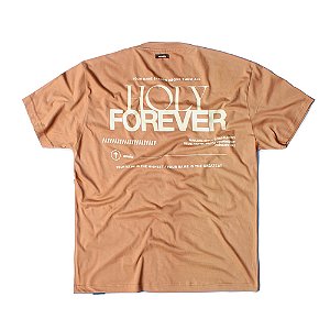 CAMISETA STREET HOLY FOREVER (CARAMELO)