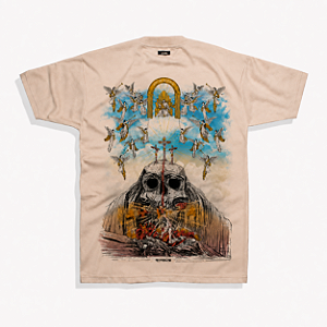 CAMISETA OVERSIZED REI DA GLÓRIA (VANILLA)