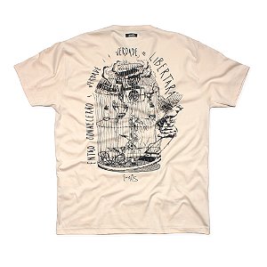 CAMISETA STREET LIBERTARÁ (VANILLA)