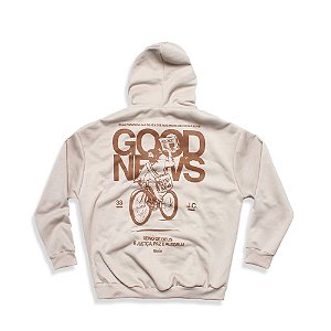 MOLETOM OVERSIZED GOOD NEWS (CAQUI)