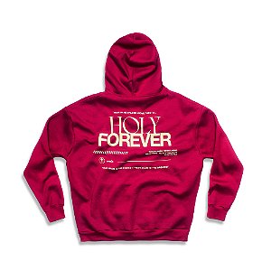 MOLETOM OVERSIZED HOLY FOREVER (VERMELHO)