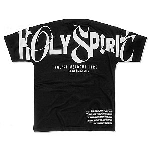 CAMISETA OVERSIZED HOLY SPIRIT (BLACK)