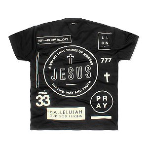 CAMISETA STREET HALLELUJAH (BLACK)