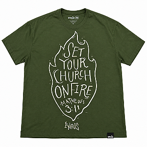 CAMISETA STREET FIRE (VERDE)