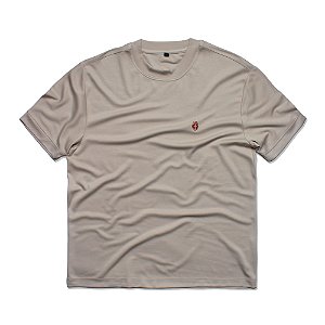 CAMISETA TECH MODAL REDEEMED HEART (BEGE)