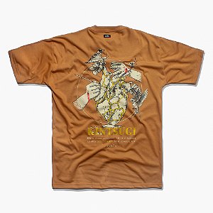 CAMISETA OVERSIZED KINTSUGI (CARAMELO)
