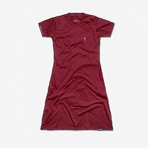 VESTIDO LONGO BASICO (VINHO)