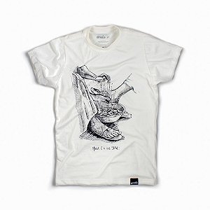 CAMISETA LAVA PÉS (OFF WHITE)