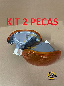 Lanterna Pisca Retroescavadeira Randon RK406B 219000335 (Kit 2 pecas)