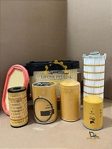 Kit Filtros Retroescavadeira Caterpillar Nova 416 Completo