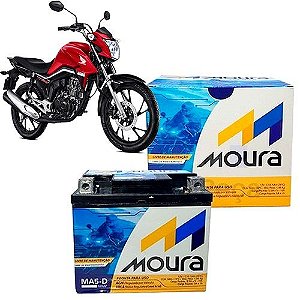 Bateria Para Moto 12V/5Ah Moura MA5-D