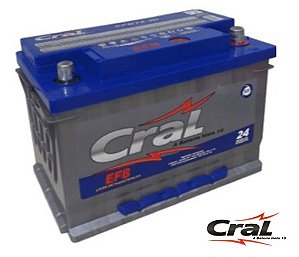 Bateria Cral Start Stop  72Ah - CFB72JD