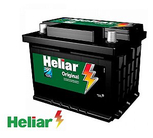 Bateria Heliar Original 60Ah – HGR60HD / HGR60HE – Livre de Manutenção