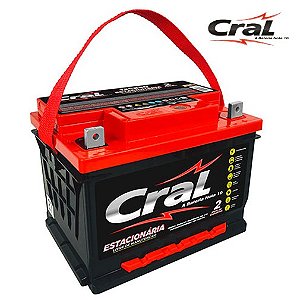 Bateria Estacionária Cral 60AH - 12CE60