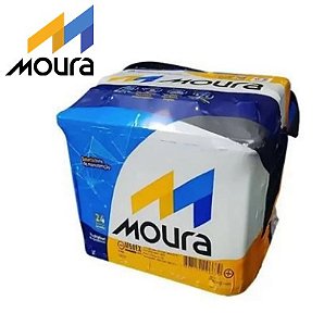 Bateria Moura Original de Montadora  50Ah – M50ED/ M50EX–  (Cx. Alta)