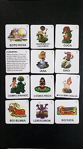 Flashcards personagens do folclore brasileiro
