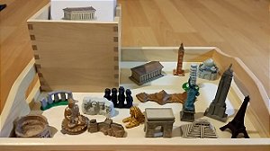 Miniaturas e flashcards Monumentos do Mundo