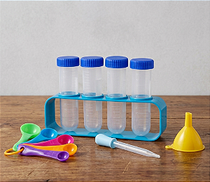 Kit Cientista Criativo — tubos de ensaio para experiências