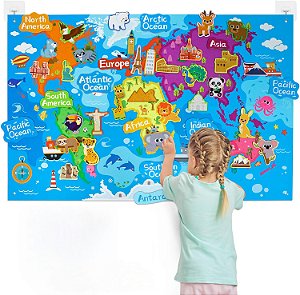 Painel interativo em feltro