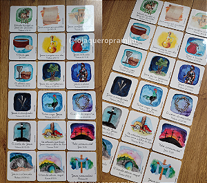 Flashcards Páscoa Cristã - Semana Santa