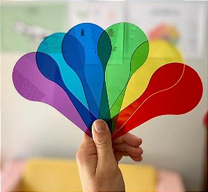 Lentes misturadoras de cores para mesa de luz e ar livre