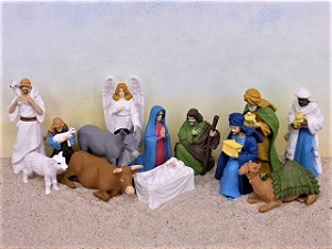 Miniaturas e Flashcards Presépio Infantil Safari Ltd. Nativity Scene | Natal cristão