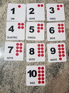 Flashcards para atividades de Matemática