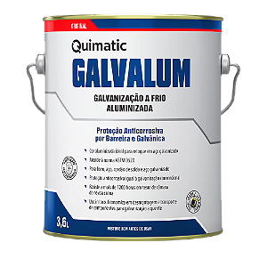 GALVALUM - Galvanização a Frio - 3,6 L - Quimatic