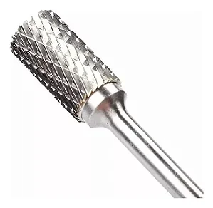 Lima Rotativa Cilíndrica 10X20X6X65mm com Quebra Cavaco