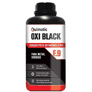 OXI BLACK F 9- Oxidação Preta Instantânea a Frio  - 1 L - Quimatic
