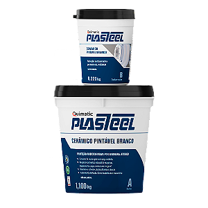 Plasteeel Cerâmico Pintável 3:1 (AZUL) - 1,320kg