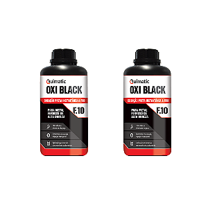 Kit Oxidação Preta a Frio - Oxi Black F10 - Quimatic