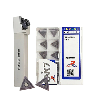 Kit Suporte MTJNR 2020 K16 + 10 Pastilhas TNMG 160408