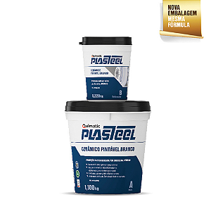 Plasteel Cerâmico Pintável 4:1 (BRANCO) 1,151 kg