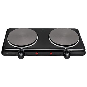 Fogao De Mesa Eletrico Portatil 2 Bocas Elgin - 42fog0202000