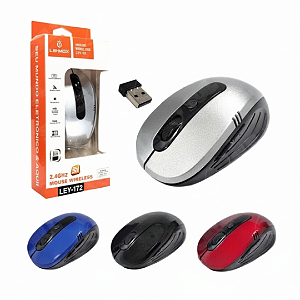 Mouse Sem Fio Lehmox LEY-172 - Cor Sortida