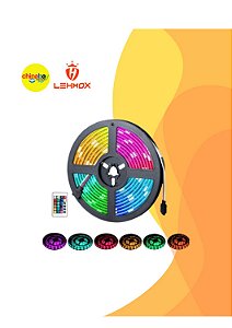 Fita LED RGB Lehmox LEY-5050 – 5 Metros | IP65 |