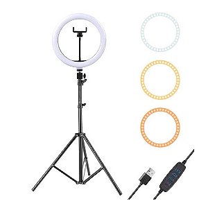 Ring Light 12'' Polegadas Lehmox LEY-272