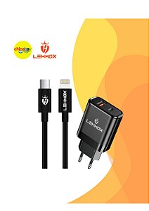 Carregador Rápido Lehmox LE-82 iOS