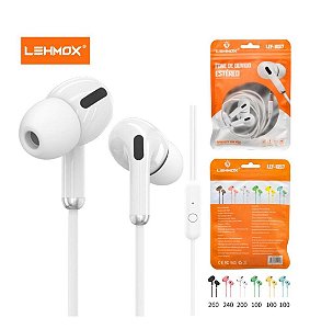 Fone de Ouvido Lehmox LEF-1057 com Fio