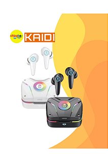Fone Bluetooth Kaidi KD-G1 - Modo Gamer